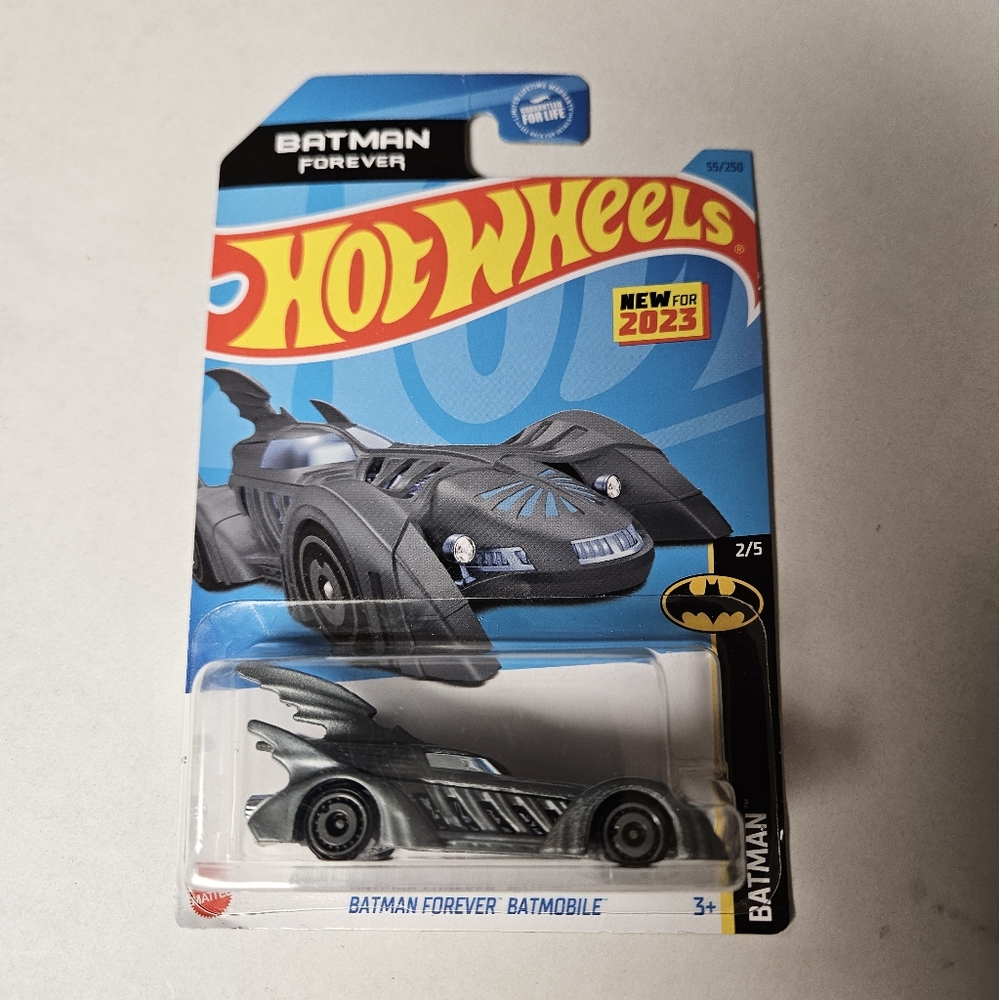 Hot Wheels Batman Forever Batmobile -‎ Grey